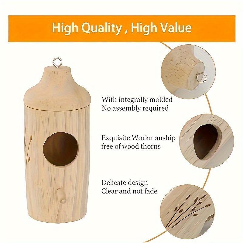 Vogelhaus Holz Hängend Modernes Design