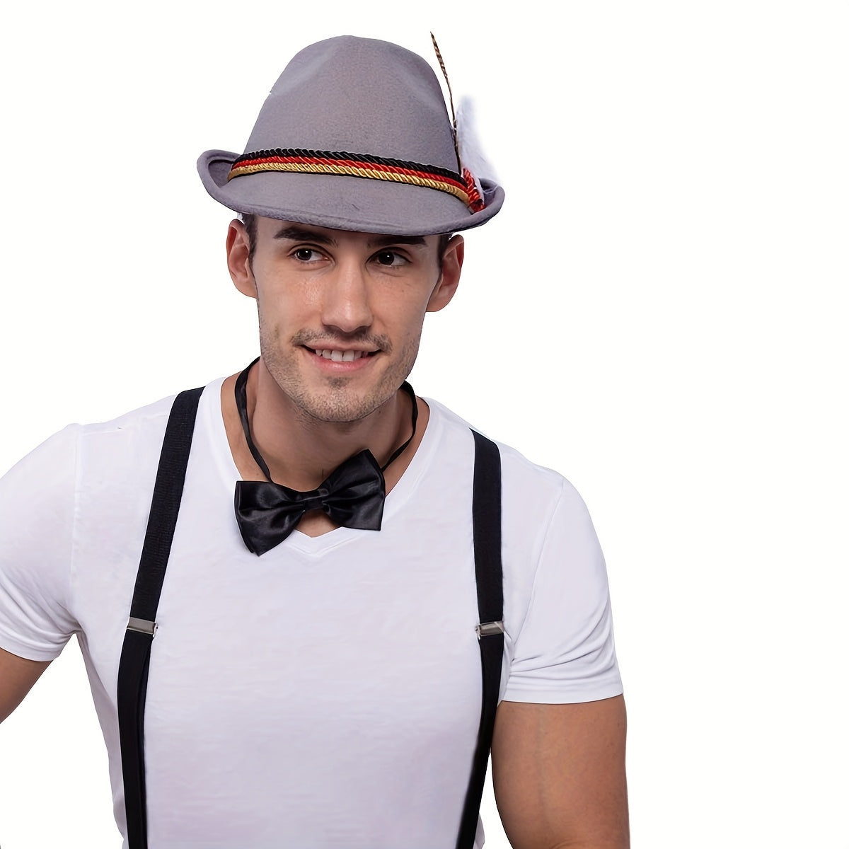 Oktoberfest Trachten Accessoire Set 2025 | Hut und Kniestrümpfe