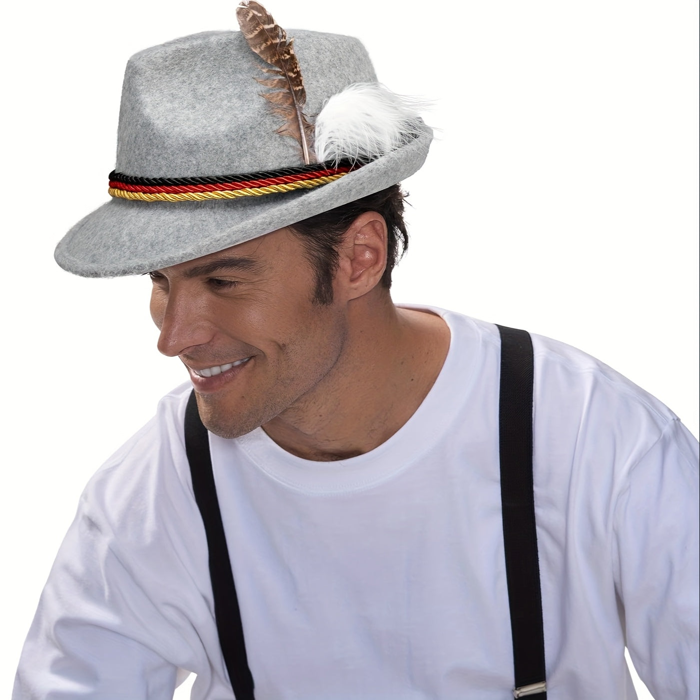 Oktoberfest Trachten Accessoire Set 2025 | Hut und Kniestrümpfe