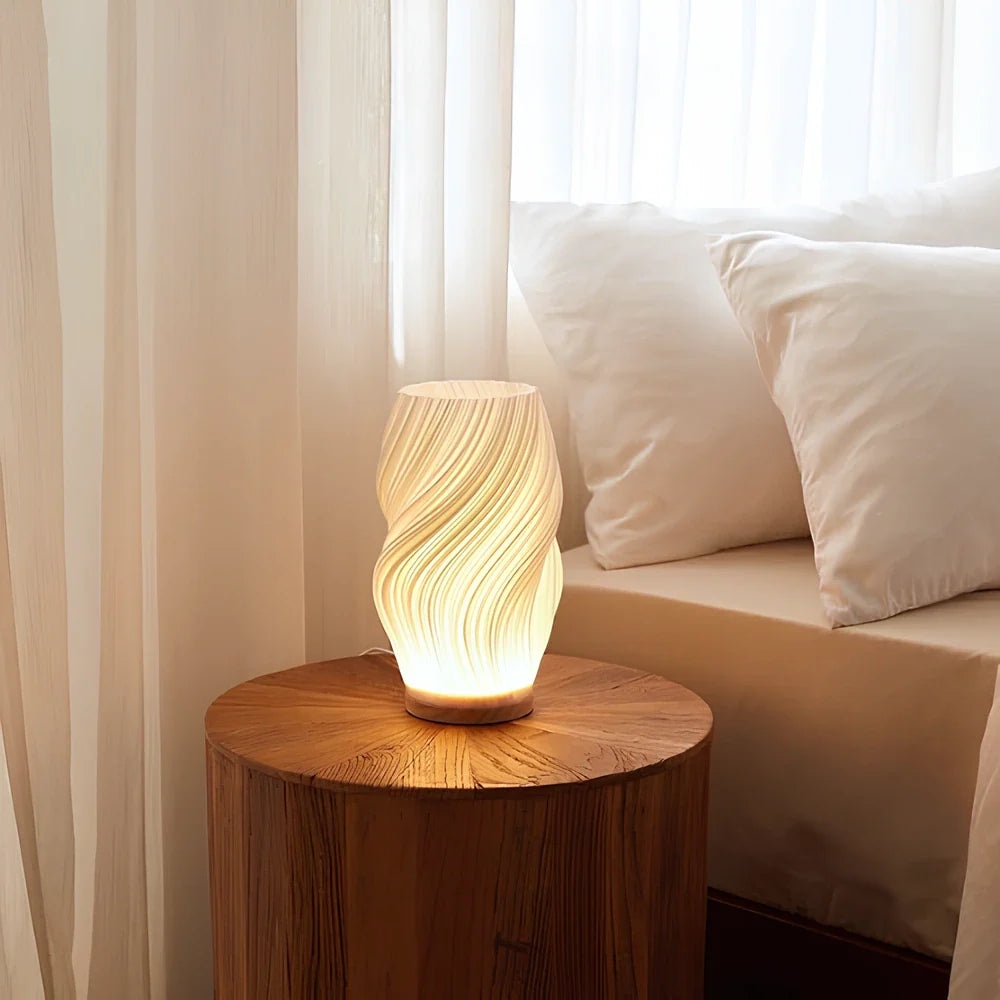 LED Tischlampe Modern Weiß Kunststoff Dimmbar