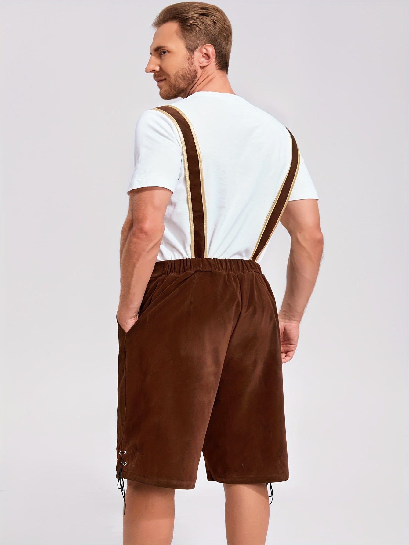 Herren Oktoberfest Trachten Outfit | 2025 Kurz Hose