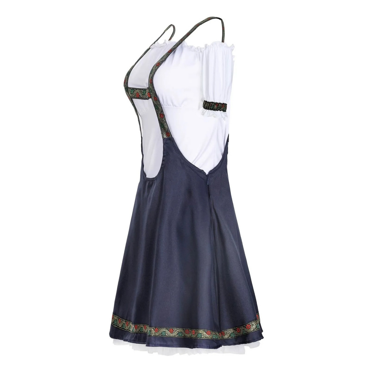 Damen Oktoberfest Dirndl Kleid Outfit | Kurz, Mini