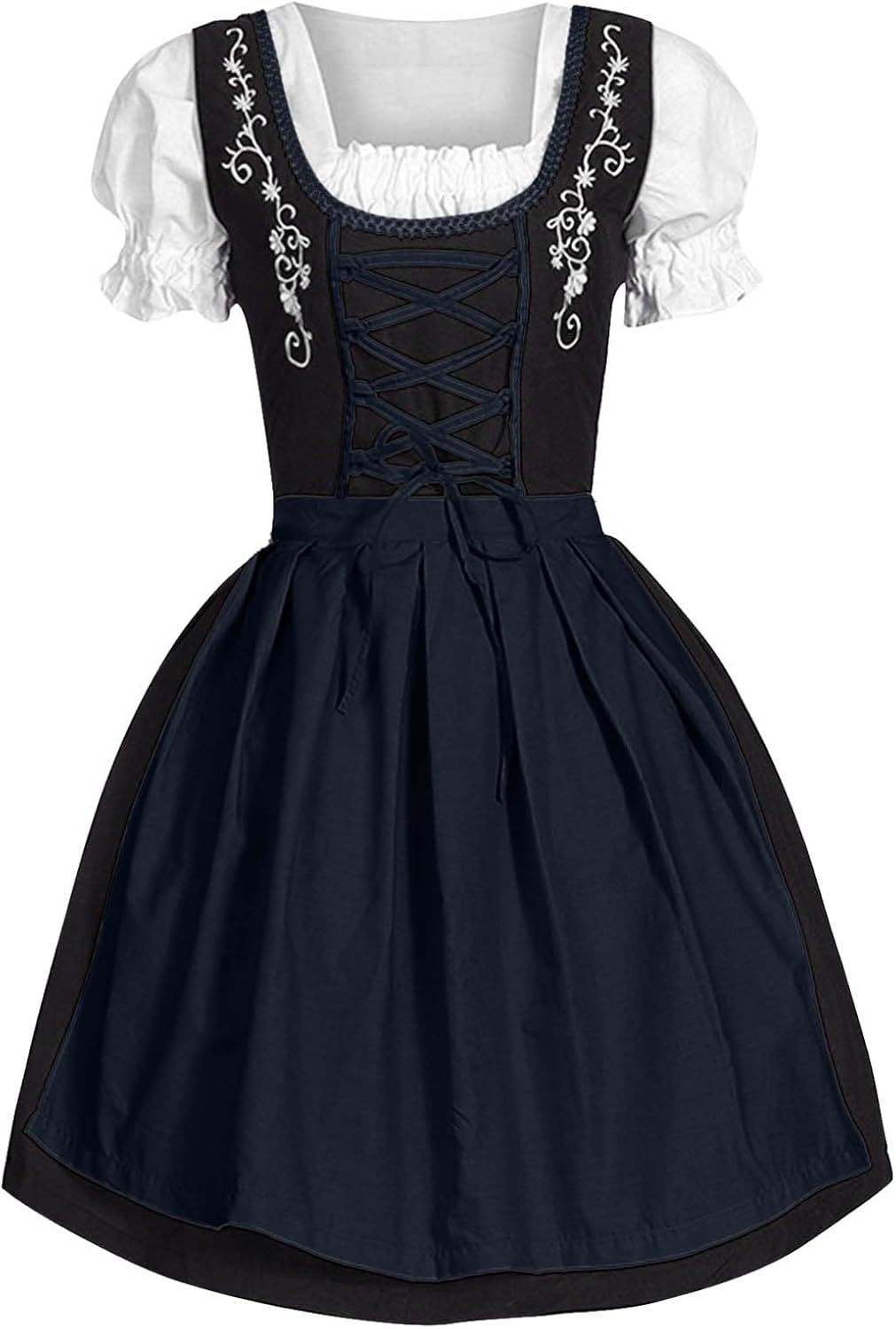 Damen Oktoberfest Dirndl Kleid Outfit | Mini