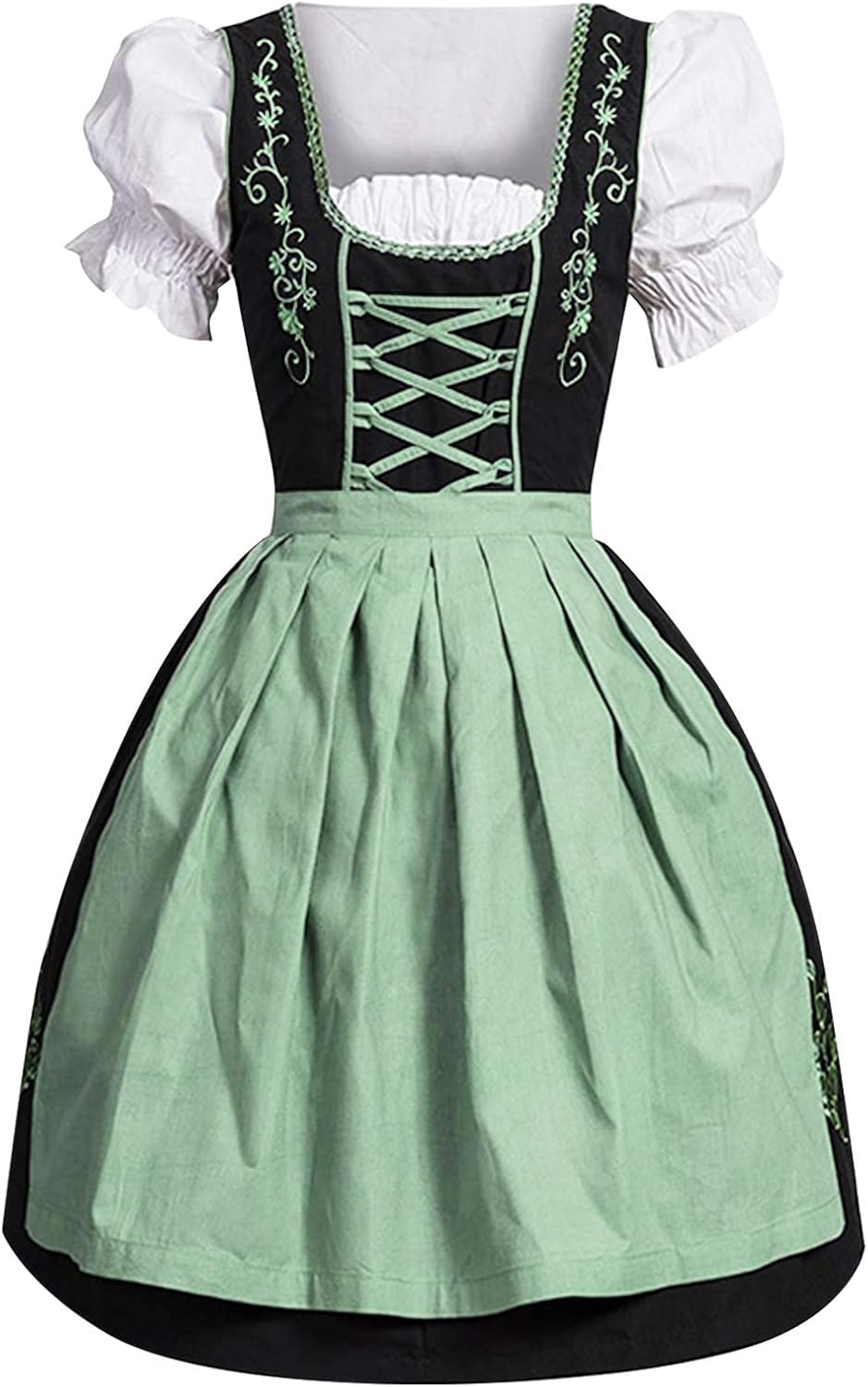 Damen Oktoberfest Dirndl Kleid Outfit | Mini