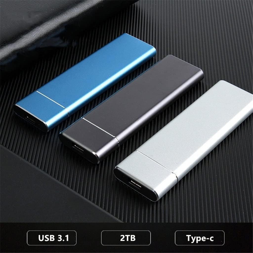 Externe SSD Festplatte Aluminum Tragbar Schnell