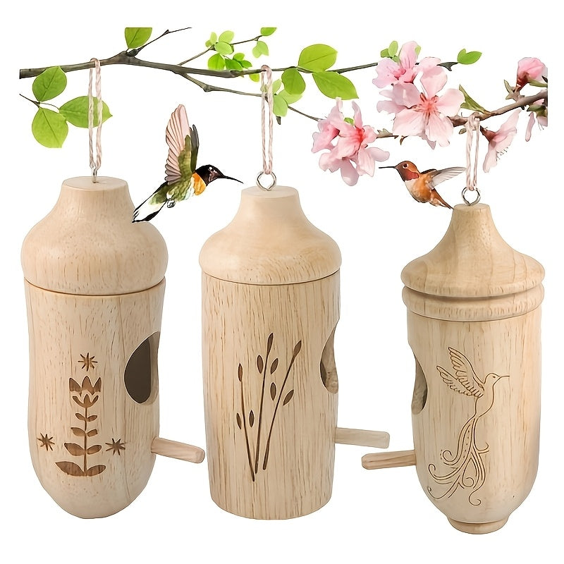Vogelhaus Holz Hängend Modernes Design