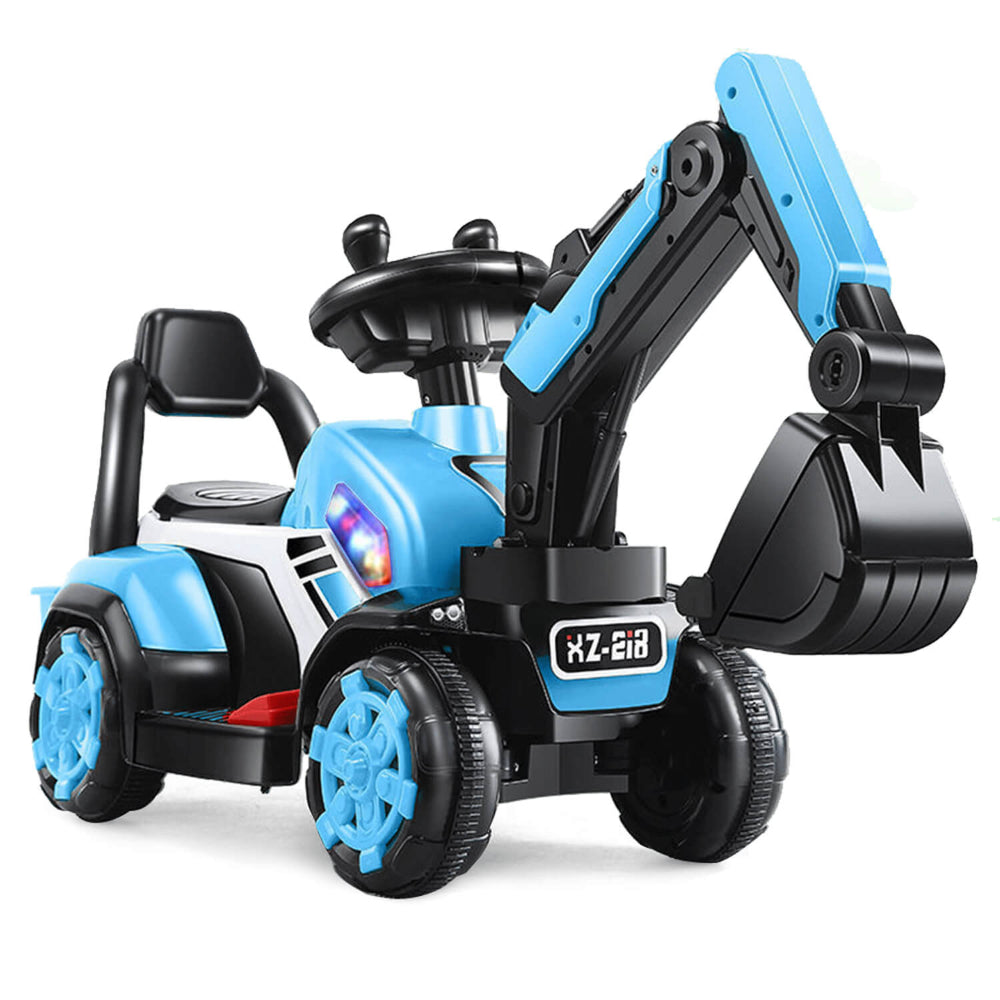 Kinder Elektrobagger 6V Sitzbagger Baggerfahrzeug mit Schaufel