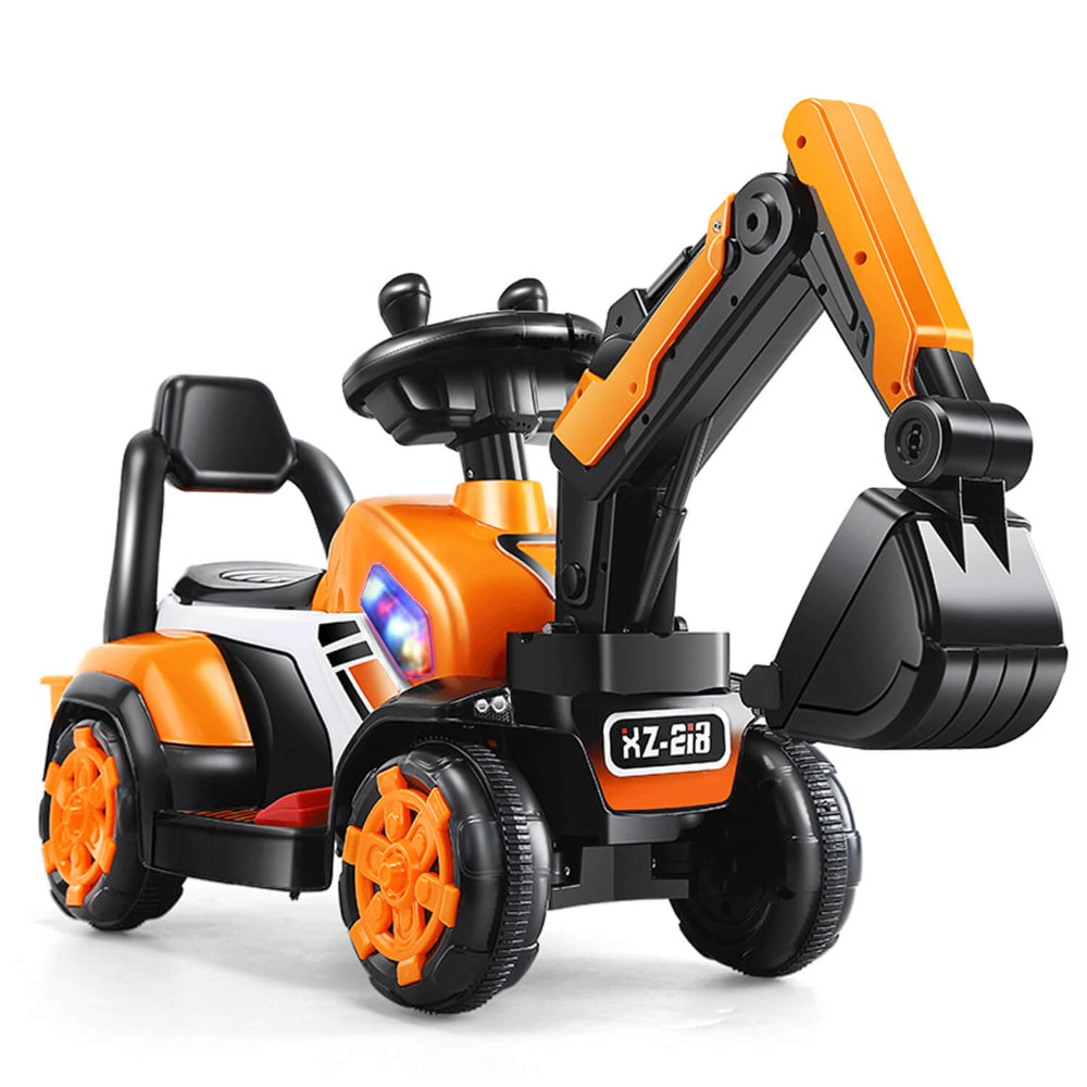 Kinder Elektrobagger 6V Sitzbagger Baggerfahrzeug mit Schaufel