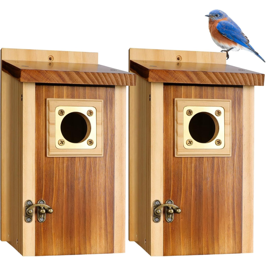 Vogelhaus Holz Wetterfest Nistkasten Außen