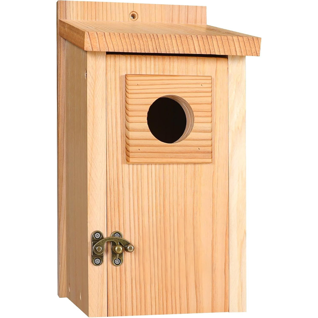 Vogelhaus Holz Wetterfest Nistkasten Außen