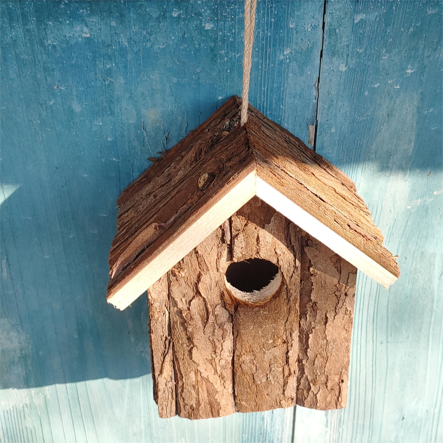 Vogelhaus Rustikales Holz Nistkasten Outdoor