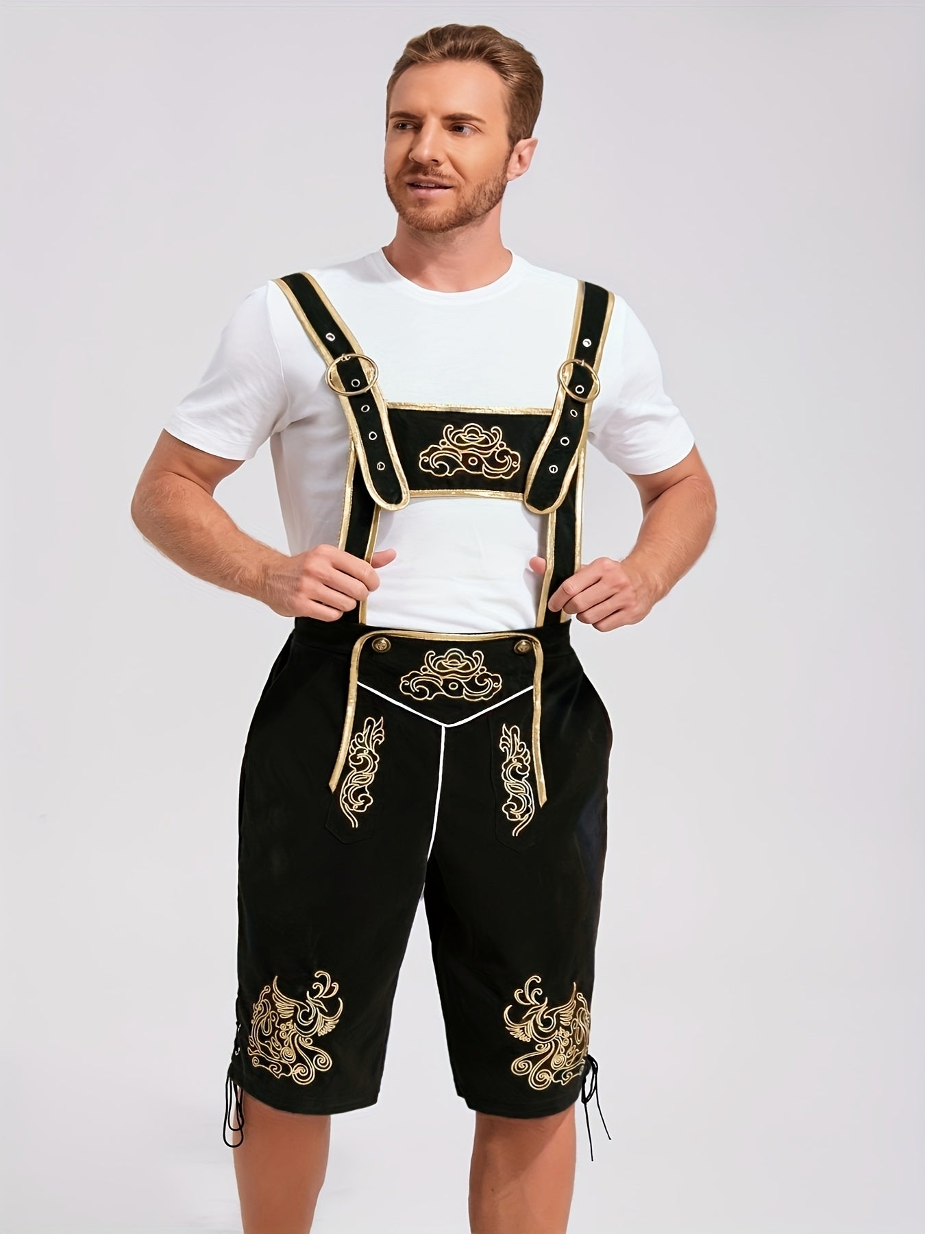 Herren Oktoberfest Trachten Outfit | 2025 Kurz Hose