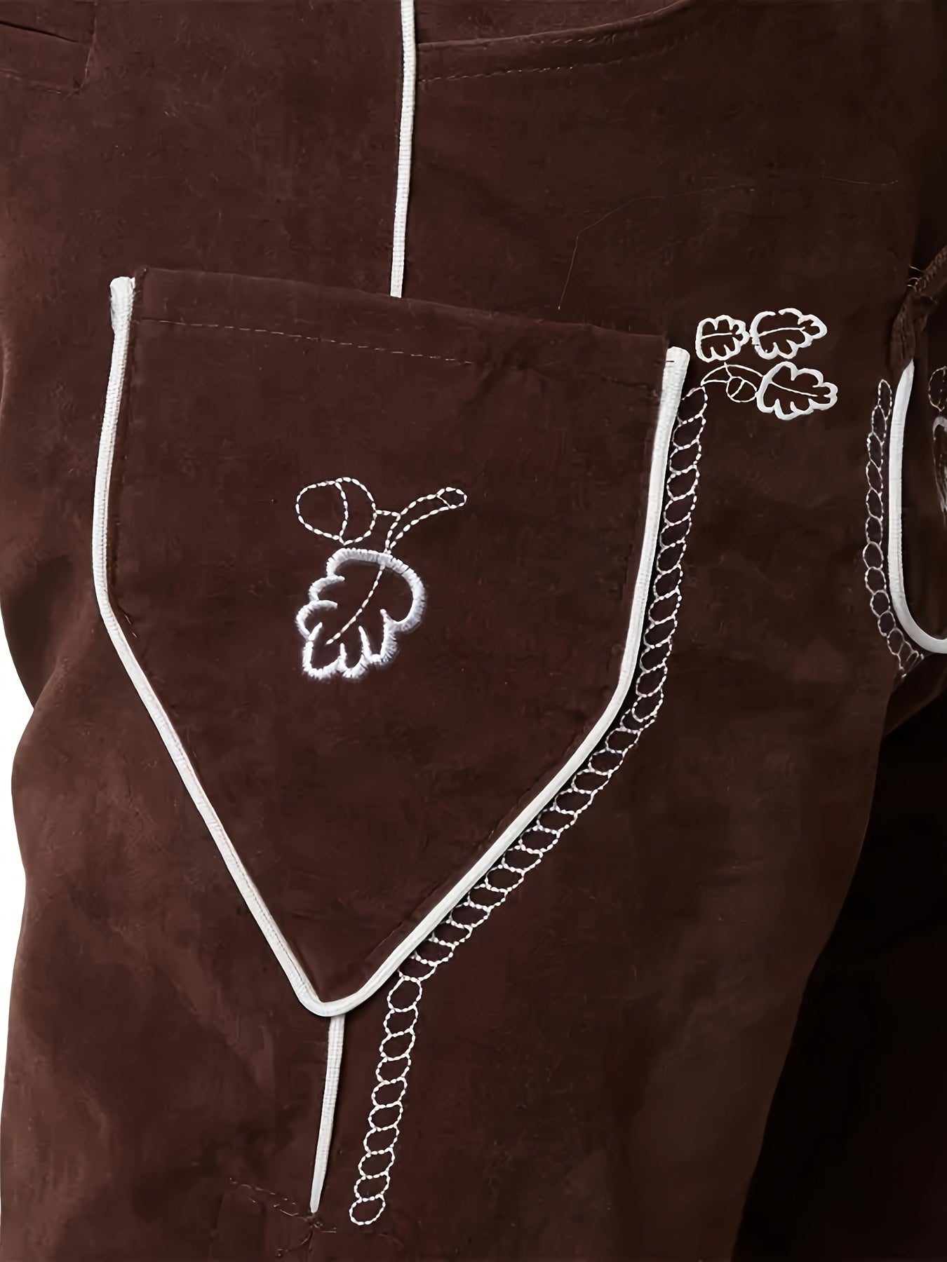 Herren Oktoberfest Trachten Outfit 2025 | Mit Stickerei Hosenträger