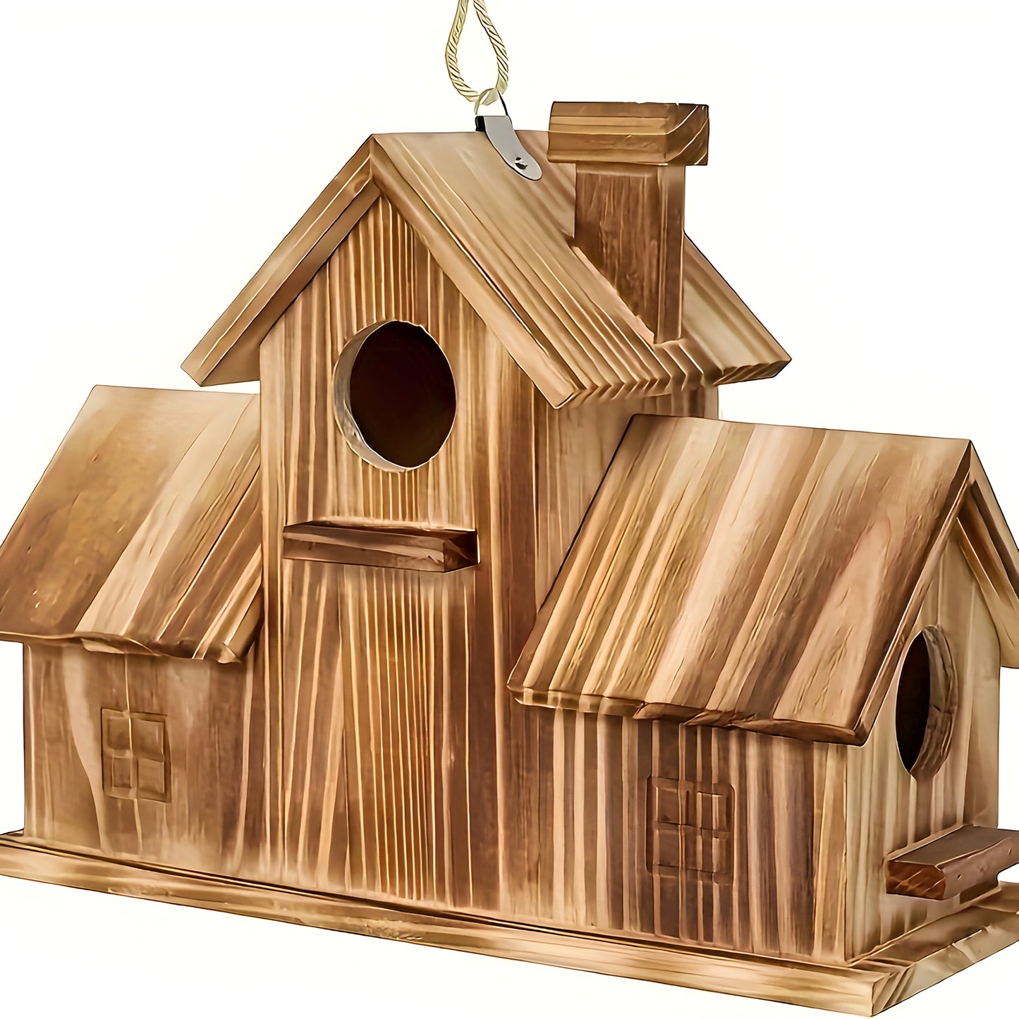 Vogelhaus Holz Rustikal Mehrfach Nistkasten
