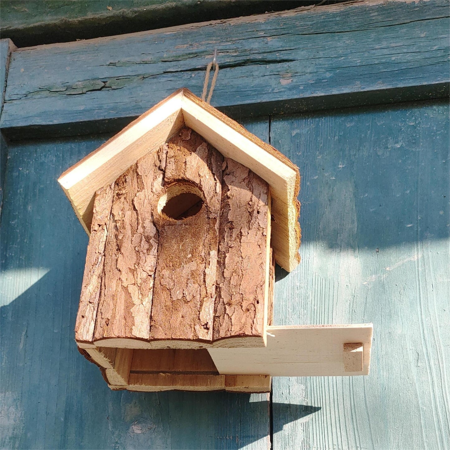 Vogelhaus Rustikales Holz Nistkasten Outdoor