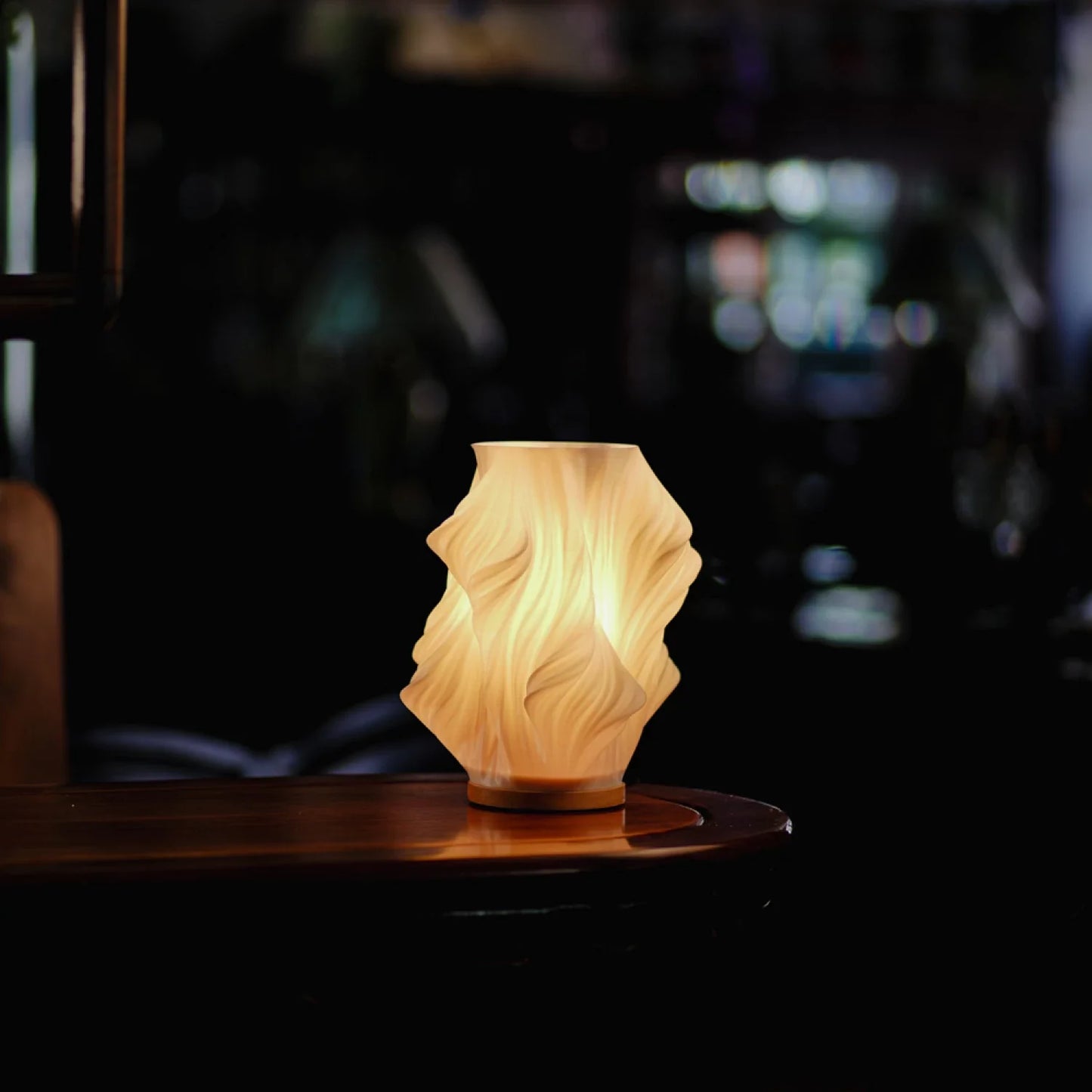 LED Tischlampe Modern Weiß Kunststoff Dimmbar