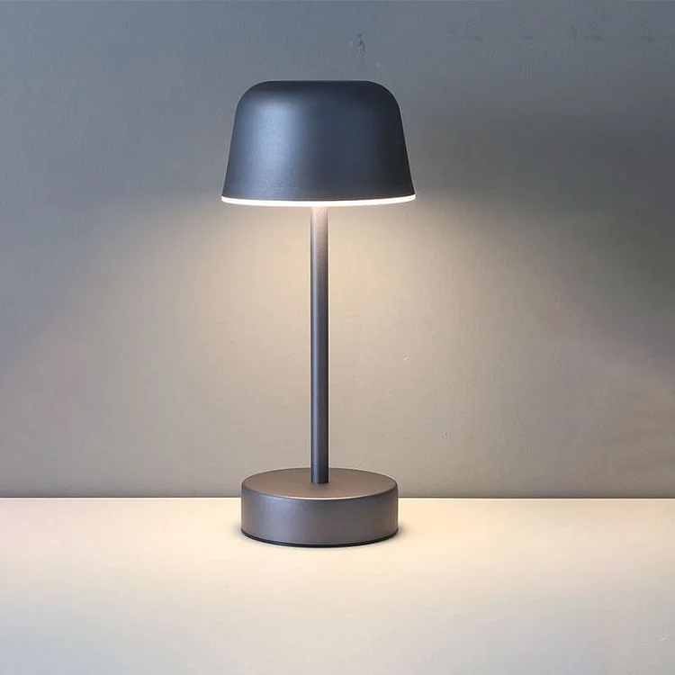 Tischlampe Modern LED Akku Touch Rot Design