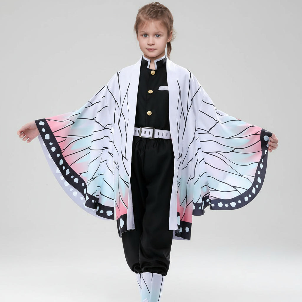 Kinder Kimono Cosplay Kostüm-Set aus Polyester