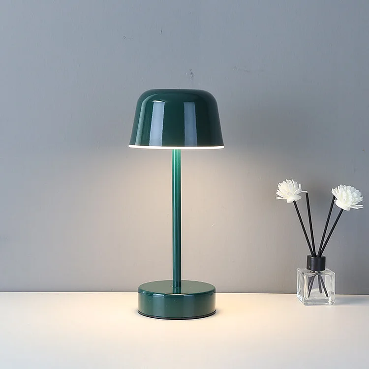 Tischlampe Modern LED Akku Touch Rot Design