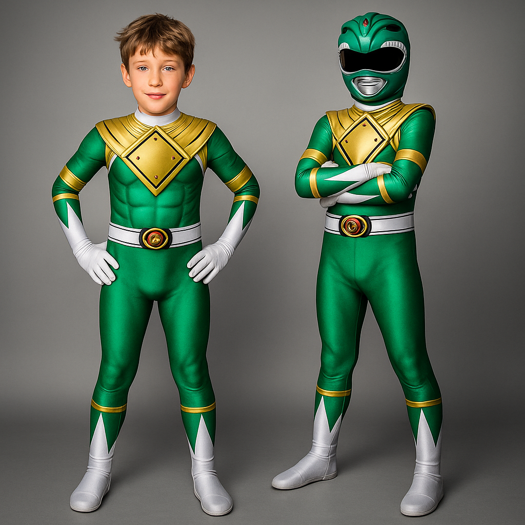 Halloween Kostüm Superheld Polyester Jumpsuit
