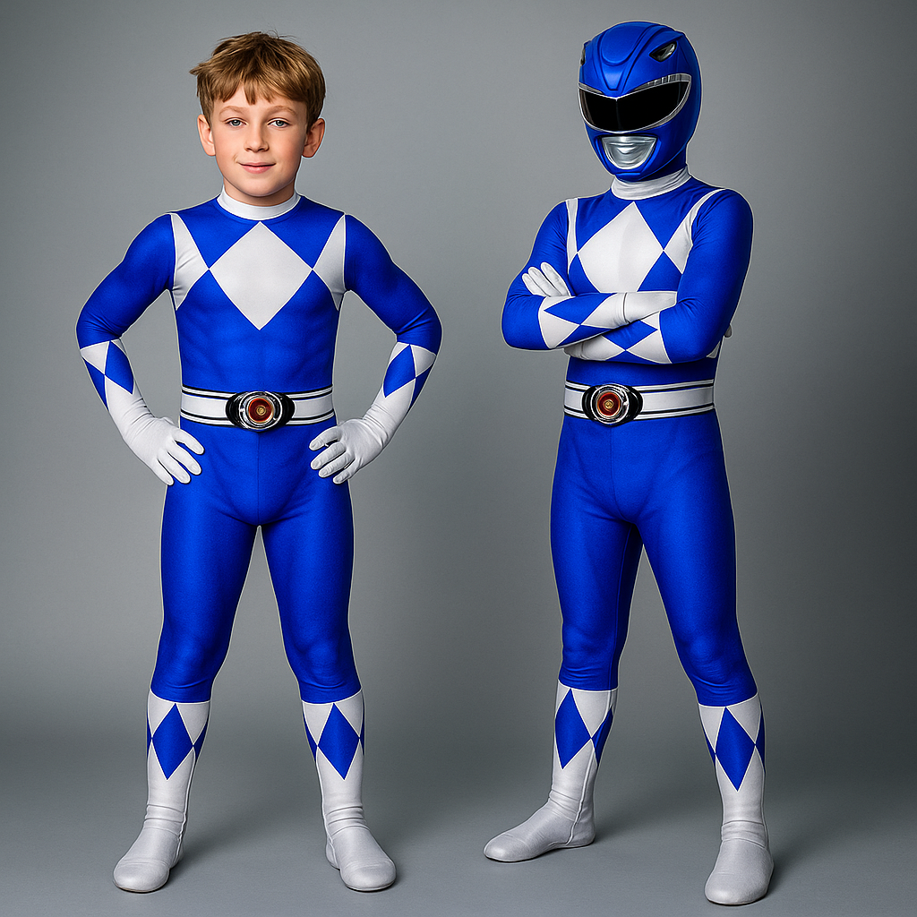 Halloween Kostüm Superheld Polyester Jumpsuit
