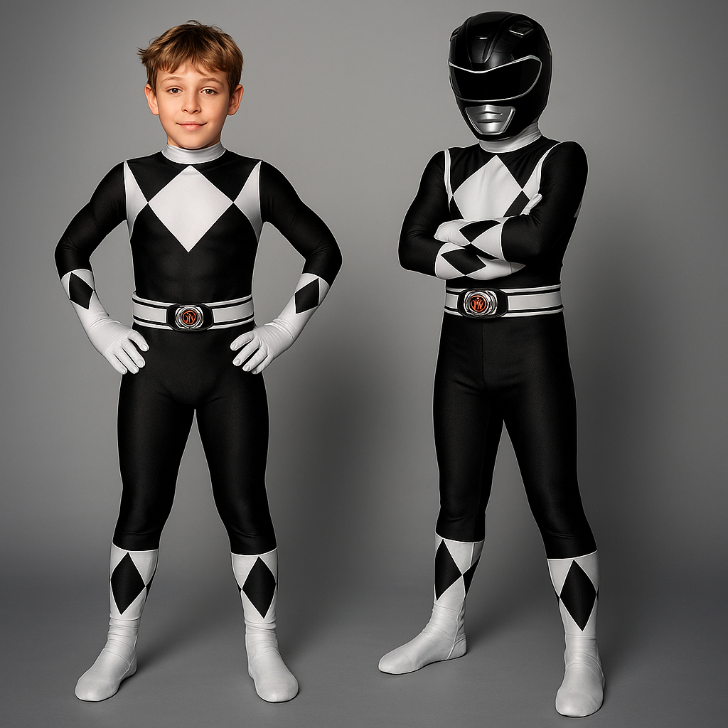 Halloween Kostüm Superheld Polyester Jumpsuit