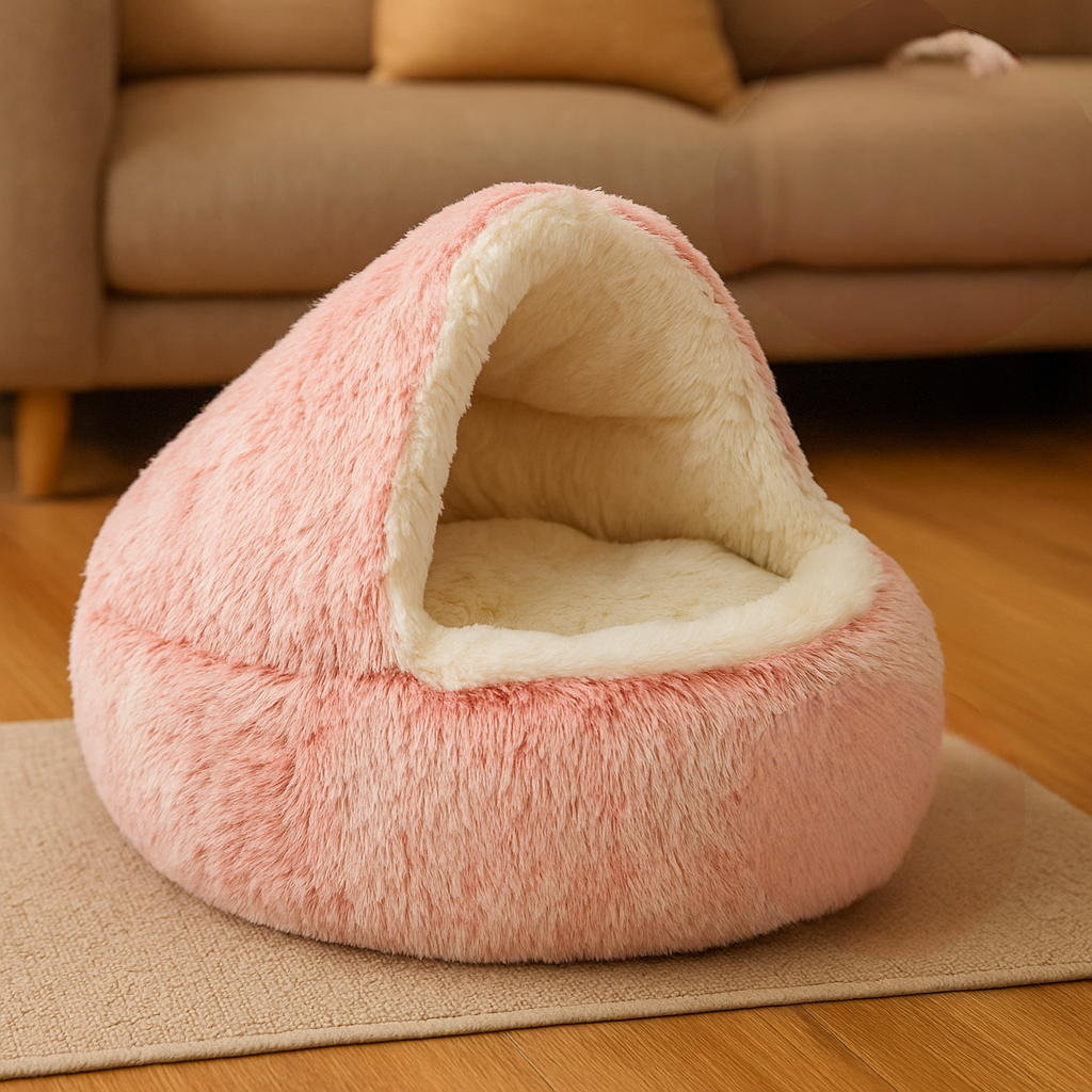 Hundebett Flauschig Warmes Kuschelnest