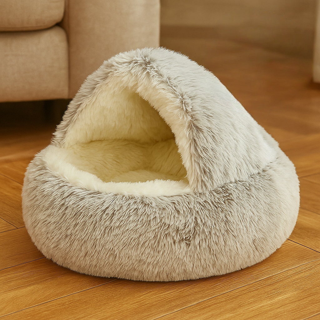 Hundebett Flauschig Warmes Kuschelnest