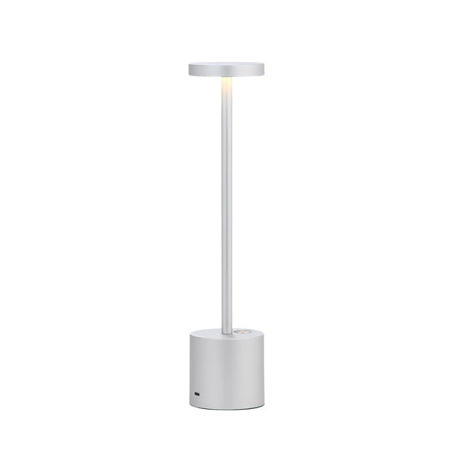 Moderne Gold LED Tischlampe tragbar dimmbar