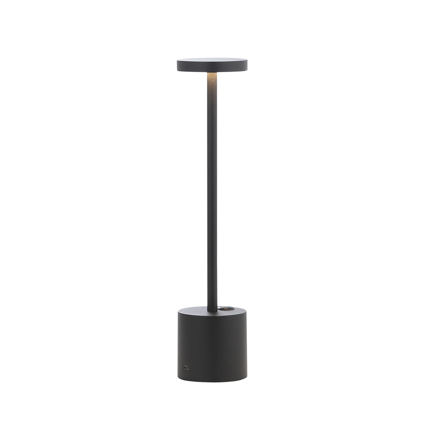 Moderne Gold LED Tischlampe tragbar dimmbar