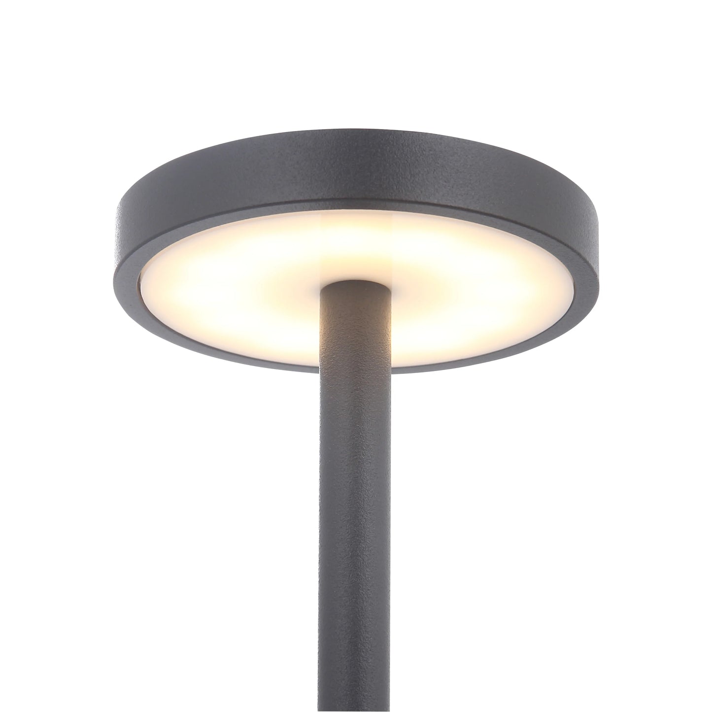 Moderne Gold LED Tischlampe tragbar dimmbar