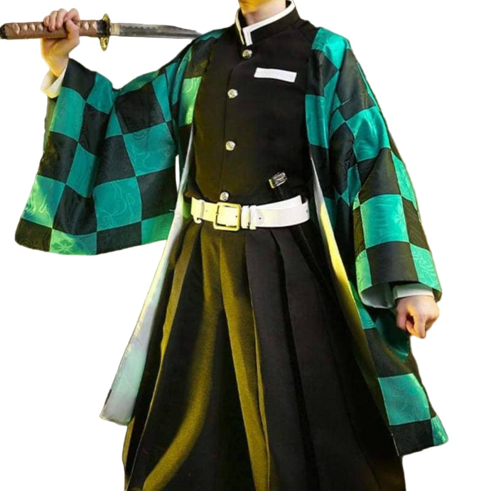 Kimono Cosplay Kostüm Set aus Polyester