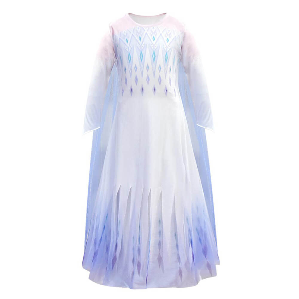 Kinder Prinzessin Kleid Blau Tüll Kostüm