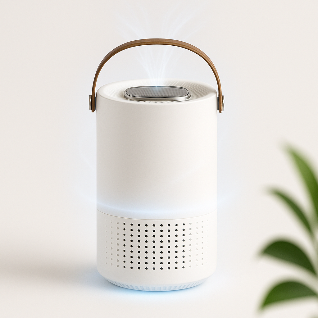 Luftreiniger Tragbar HEPA Filter Leise USB