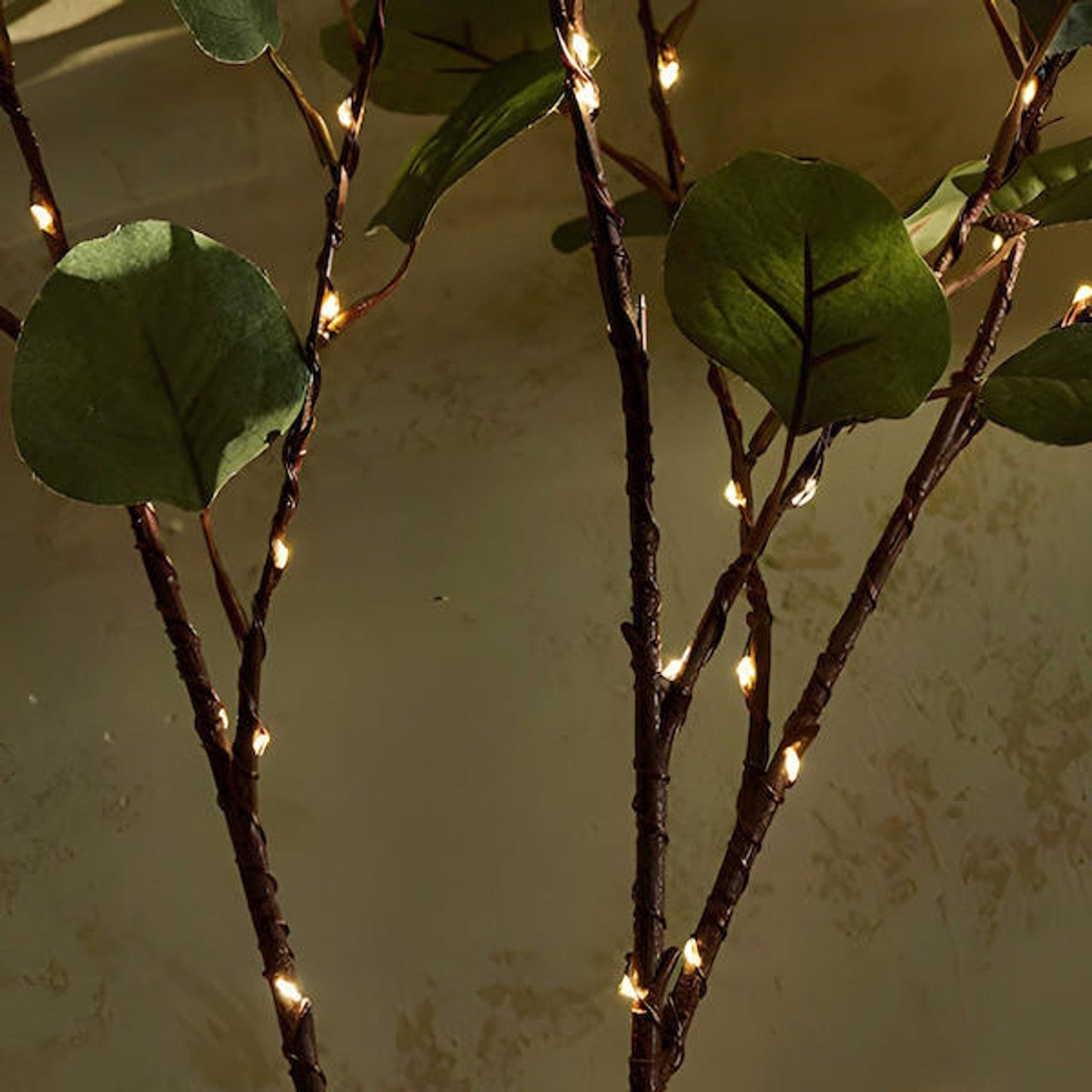 LED Deko Zweige Warmweiß Vase Beleuchtung