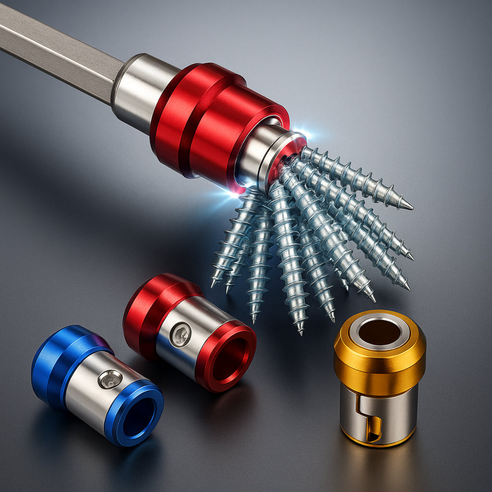 Magnetischer Schraubendreher Kopfhalter Aluminum