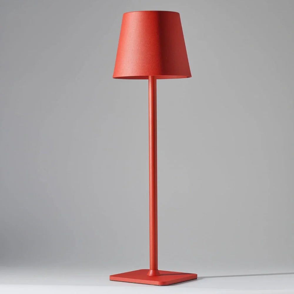 LED Tischlampe dimmbar Metall Akku modern