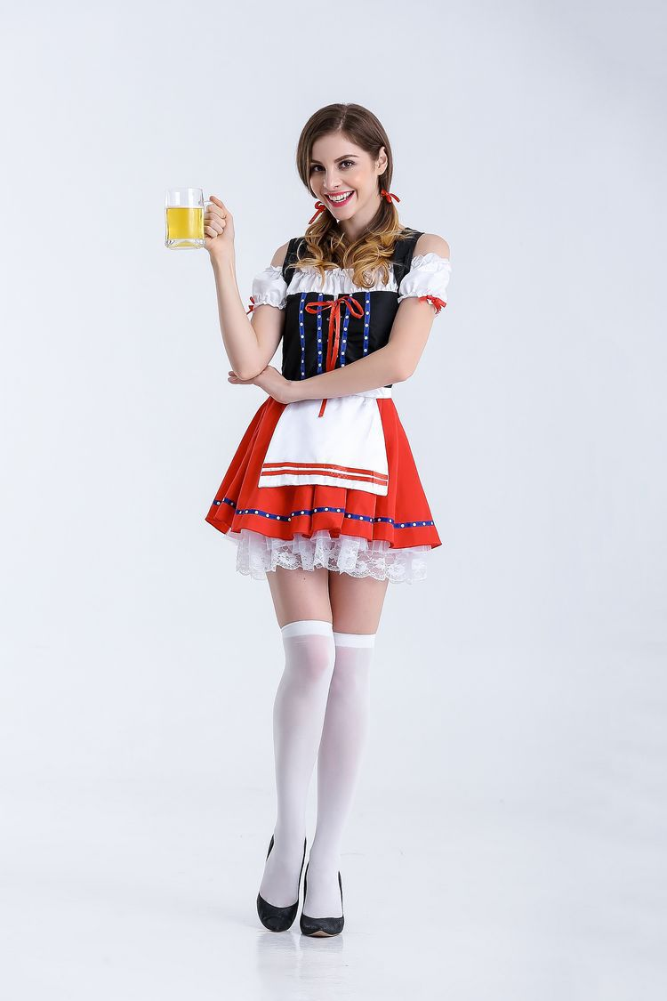 Damen Oktoberfest Minidirndl | Sexy Kurz