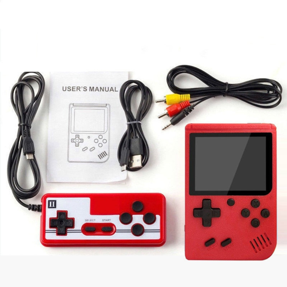 Retro Handheld Spielkonsole mit 400 Klassikern