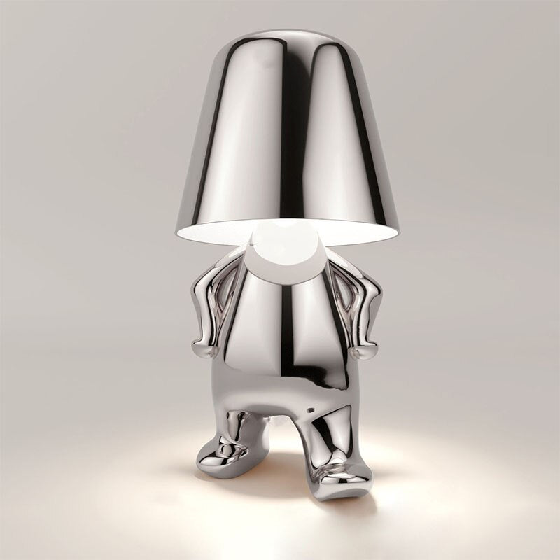 Tischlampe Gold Modern Designfigur LED Licht