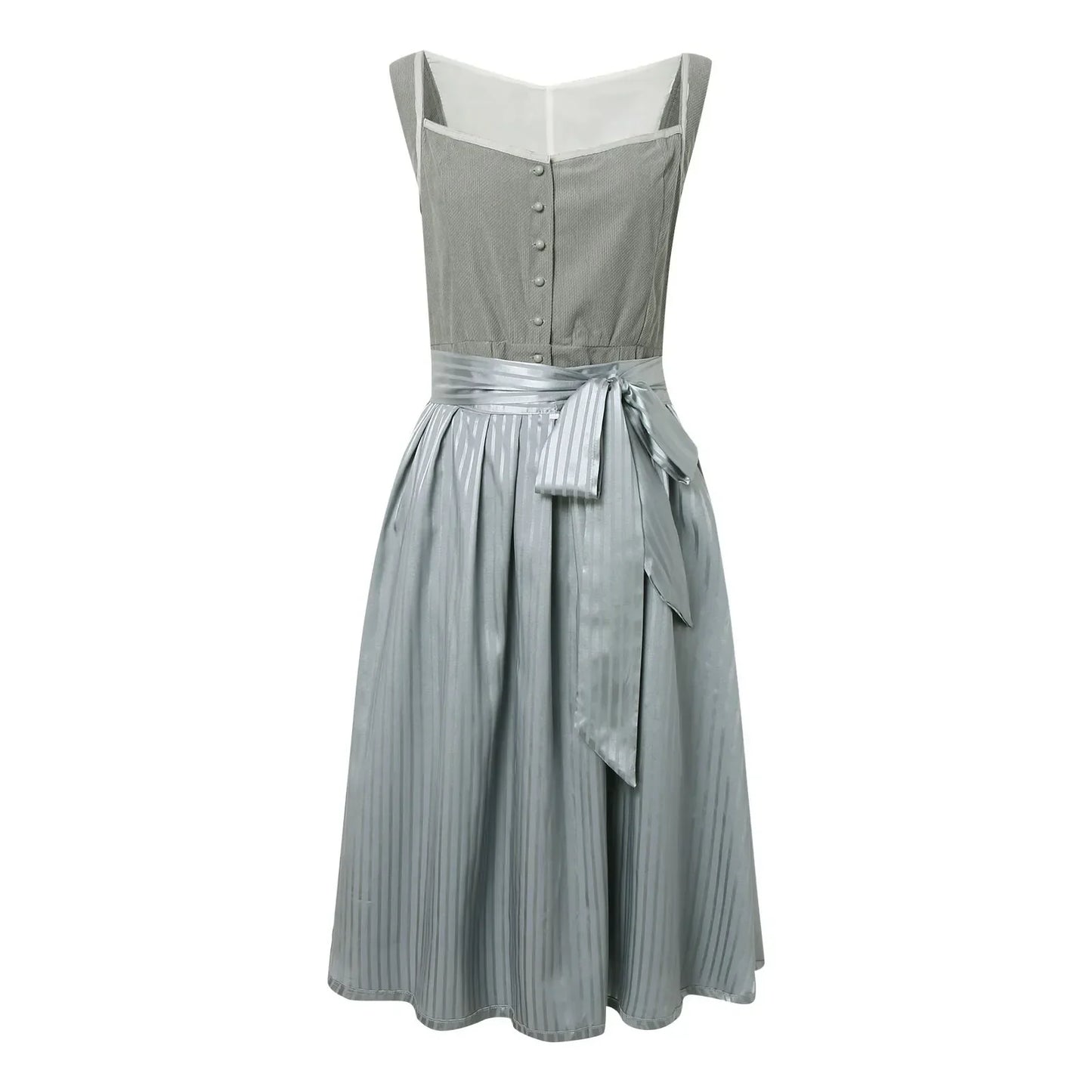 Damen Oktoberfest Kleid 2025 Langarm Elegant