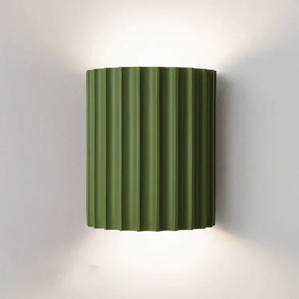 Wandleuchte modern Harzdesign warmes LED Licht