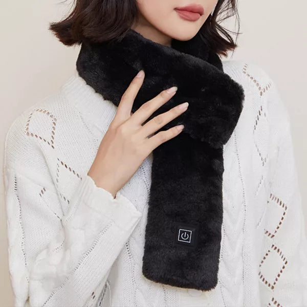 Schal Beheizbar Fleece USB Winter Warm