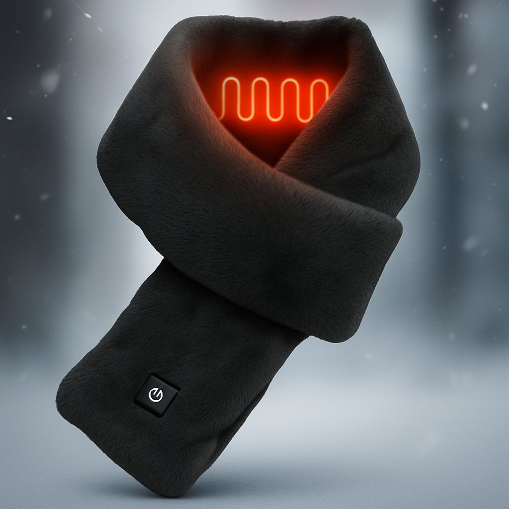 Schal Beheizbar Fleece USB Winter Warm