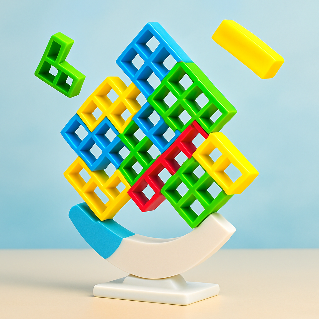 Spielzeug Bausteine Balance Turm Spiel