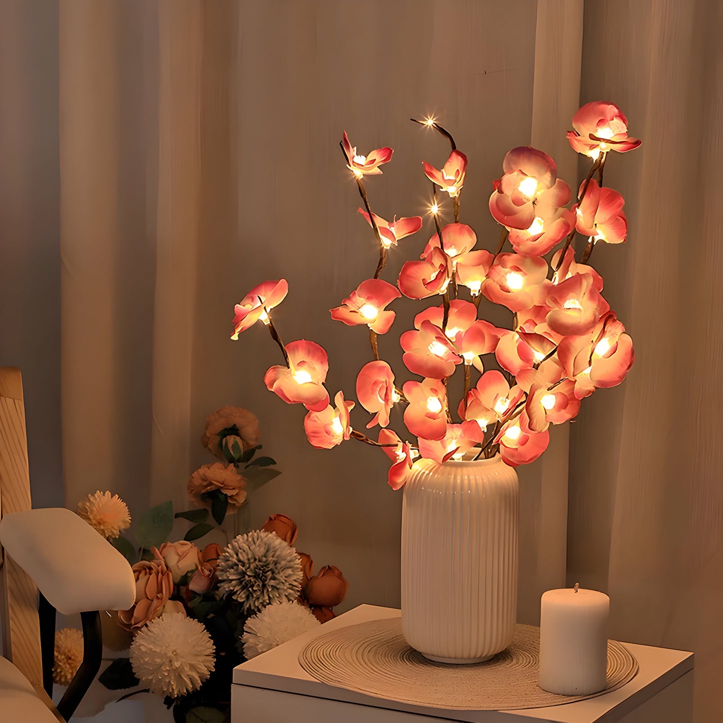LED Deko Zweige Warmweiß Batterie
