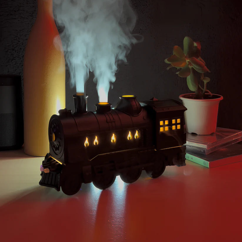 LED Luftbefeuchter Vintage Deko Dampflok