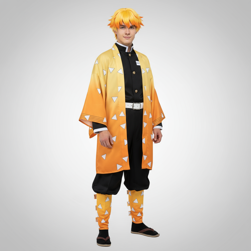 Kimono Cosplay Kostüm Set aus Polyester