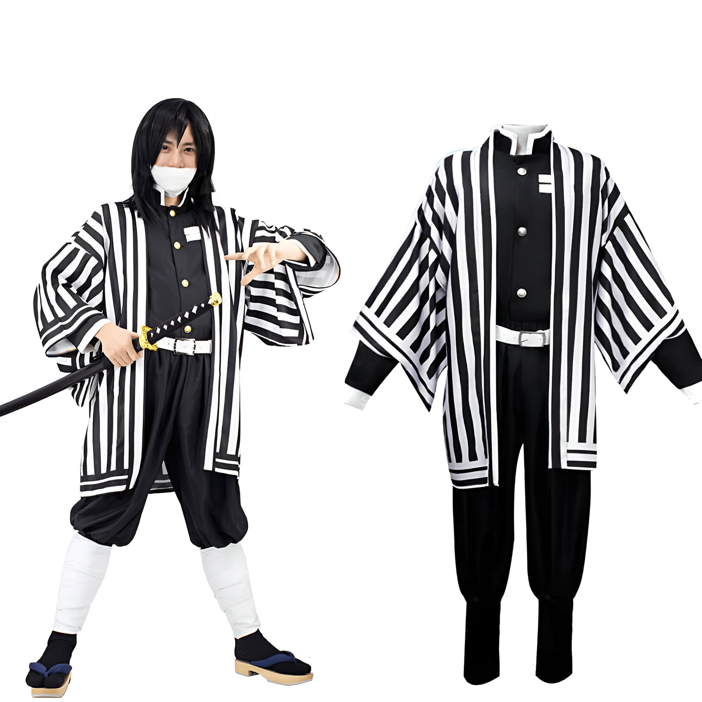 Halloween Kimono Cosplay Kostüm Erwachsene