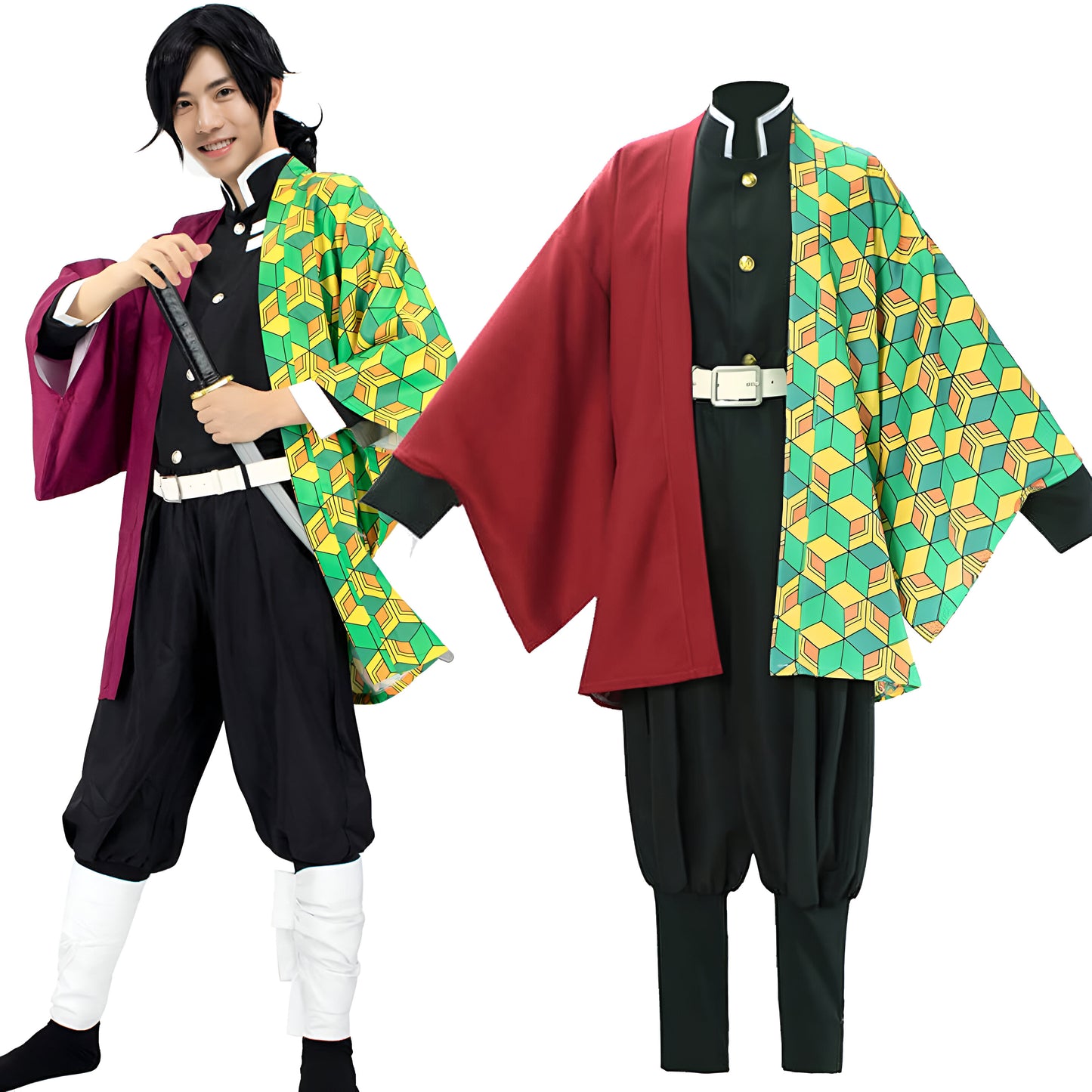 Halloween Kimono Cosplay Kostüm Erwachsene